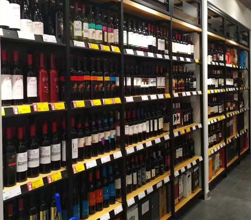 西藏葡萄酒专卖店用货架 西藏葡萄酒专卖店用货架